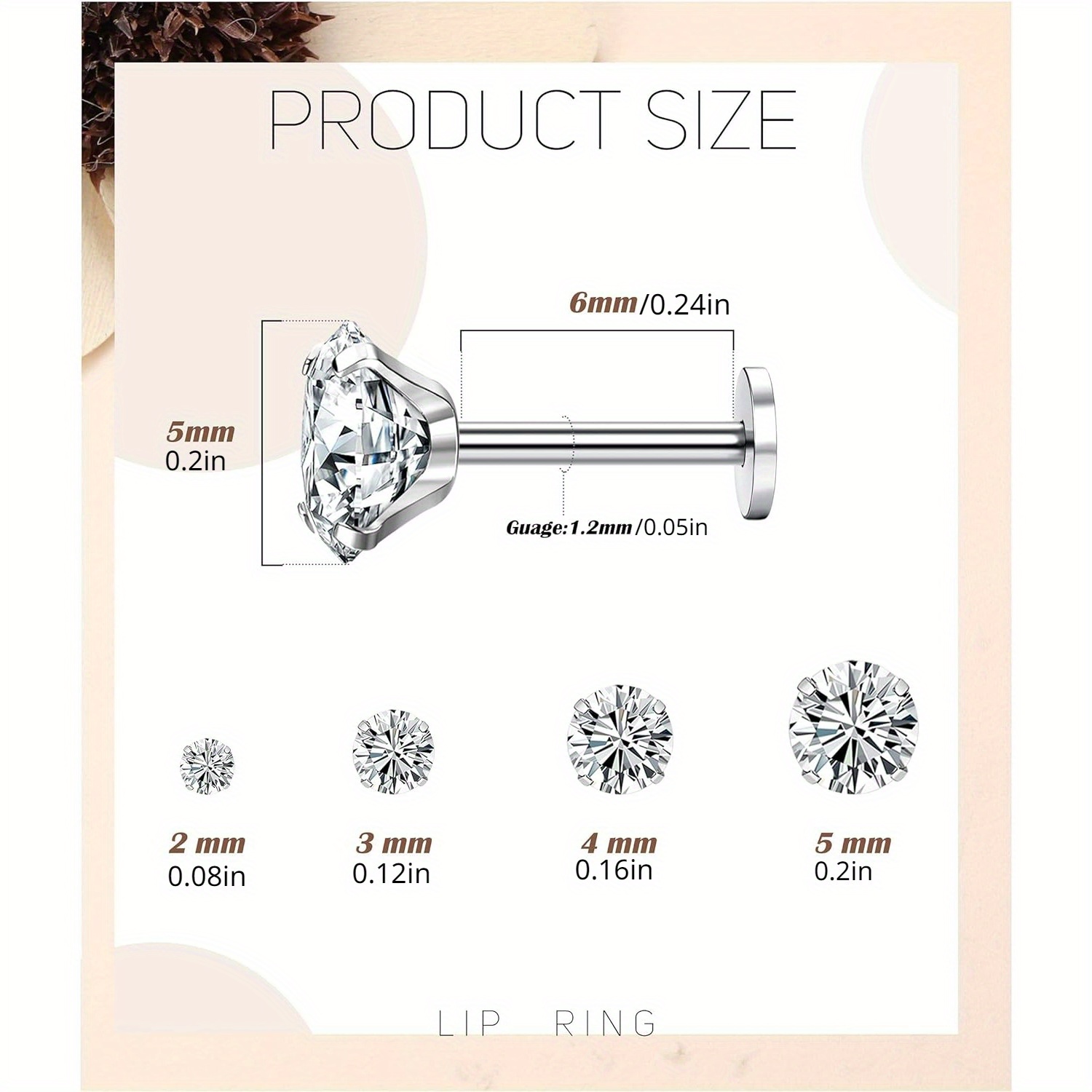 Drperfect Stainless Steel 16G  - Helix Cartilage Ring 评论和价格
