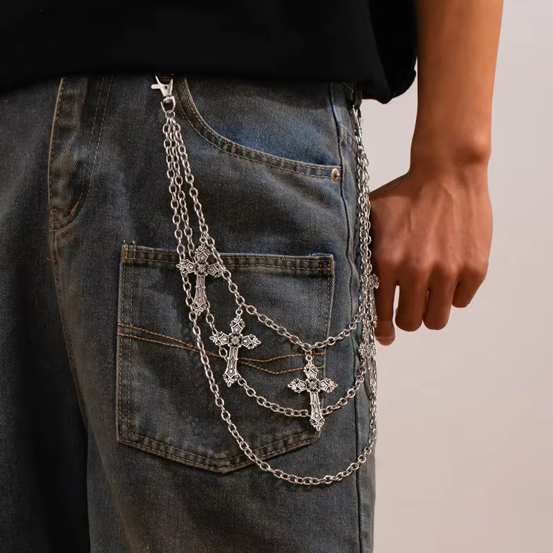 Fashion Punk Metal Pants Chain - Body Jewelry For Sale 评论和价格