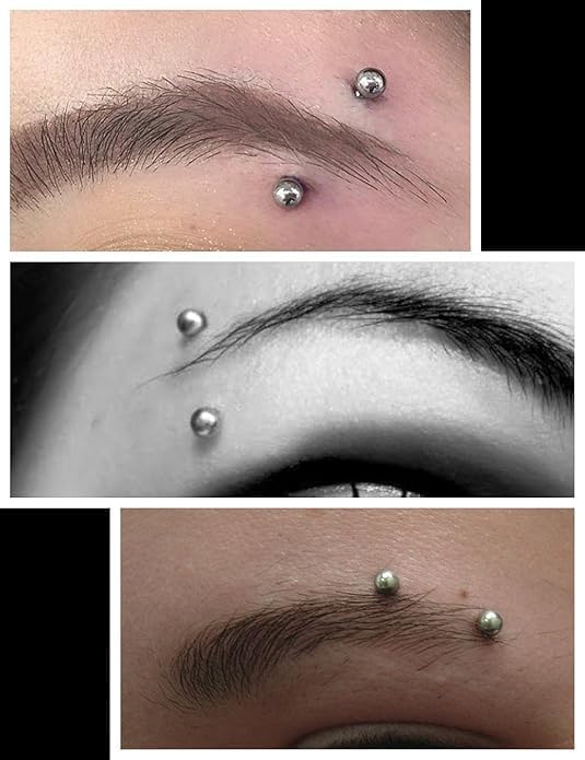 32pc/set Surgical Steel Curved - Body Jewelry Vertical Labret 评论和价格