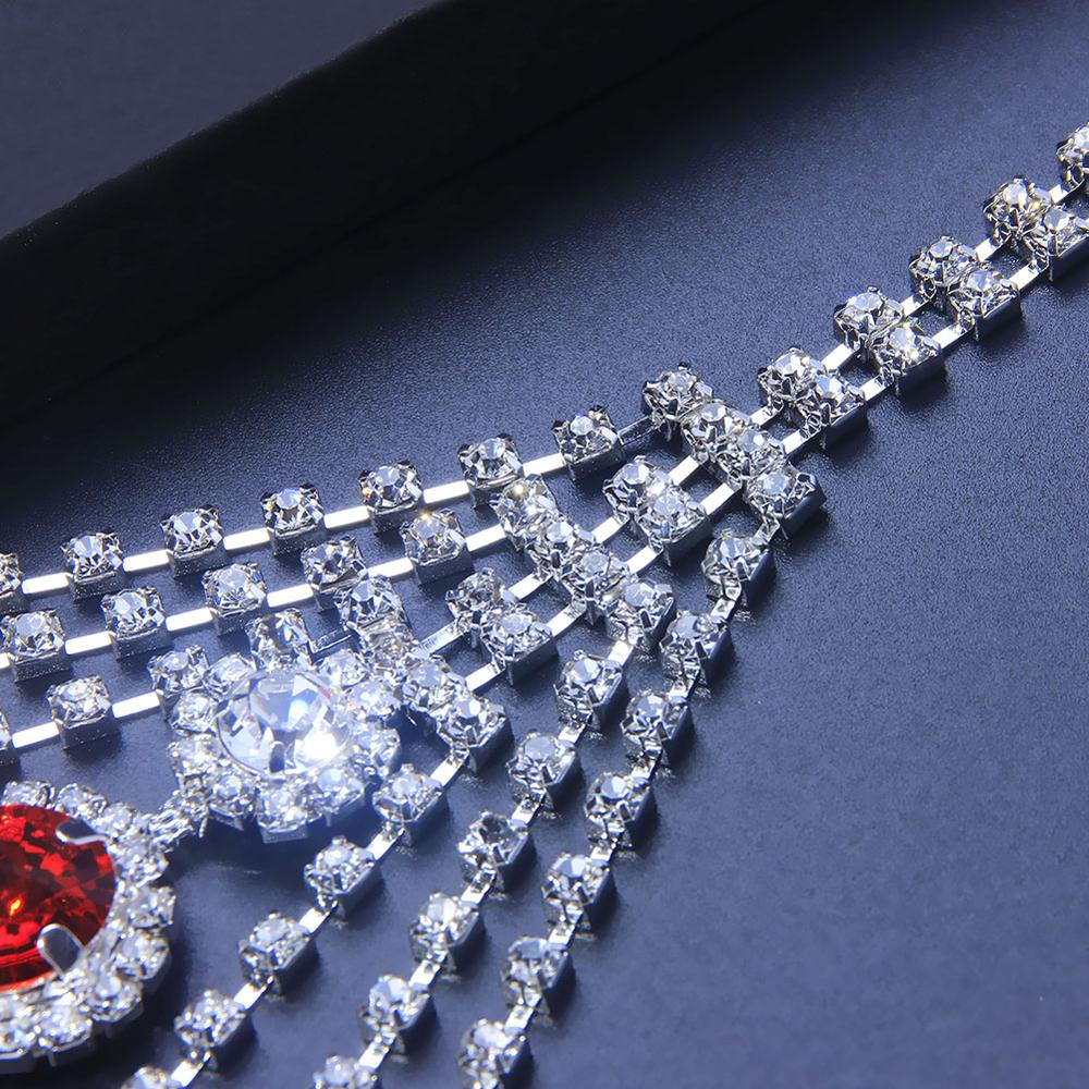 Sexy Body Chain Lingerie Red C - Body Jewelry Waist Chains 评论和价格