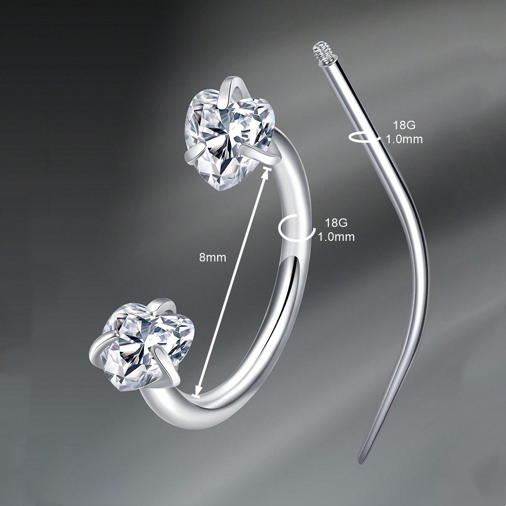Septum Rings Piercing Stainles - Helix Cartilage Ring 评论和价格