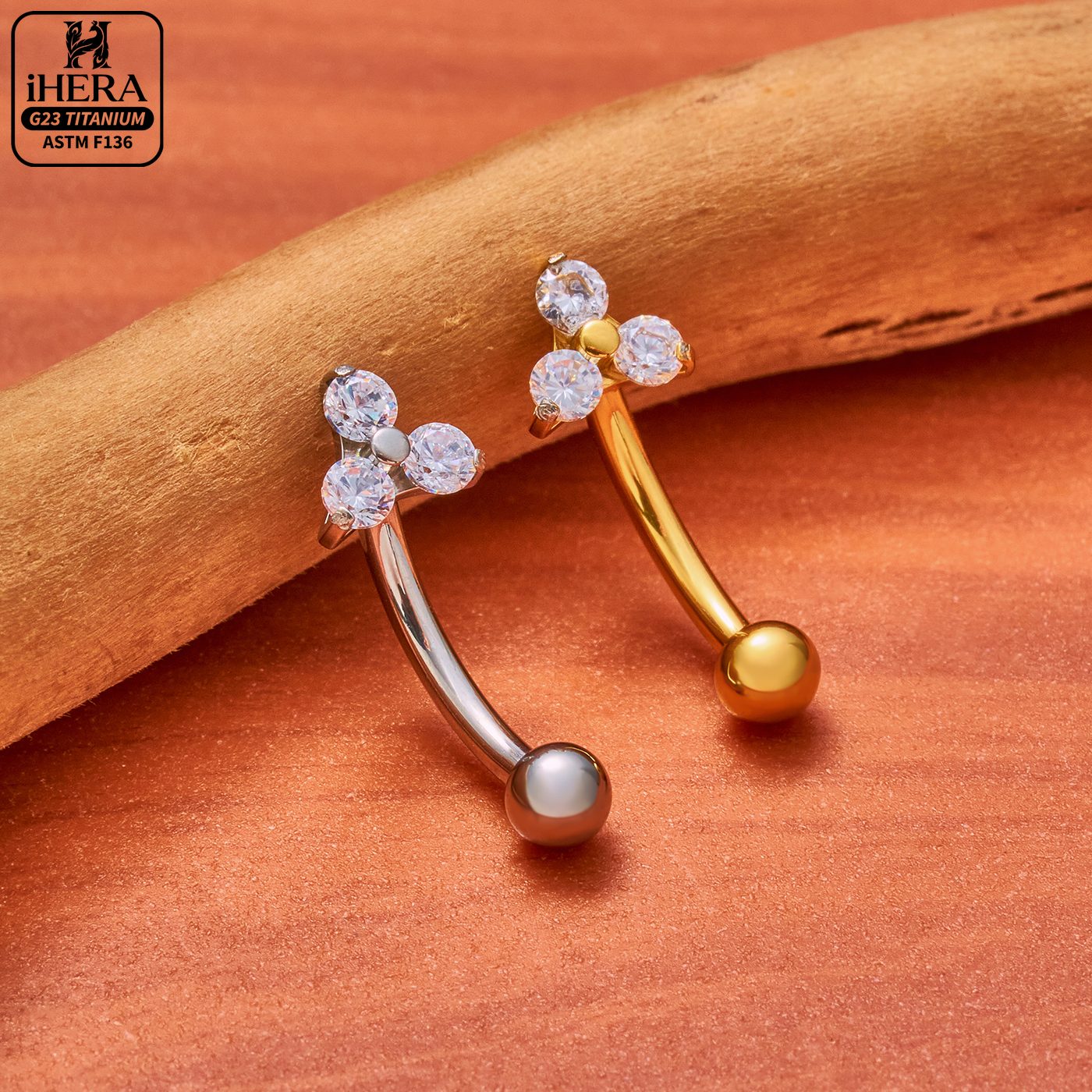 Screw Ball F136 Titanium Pierc - Body Jewelry Vertical Labret 评论和价格