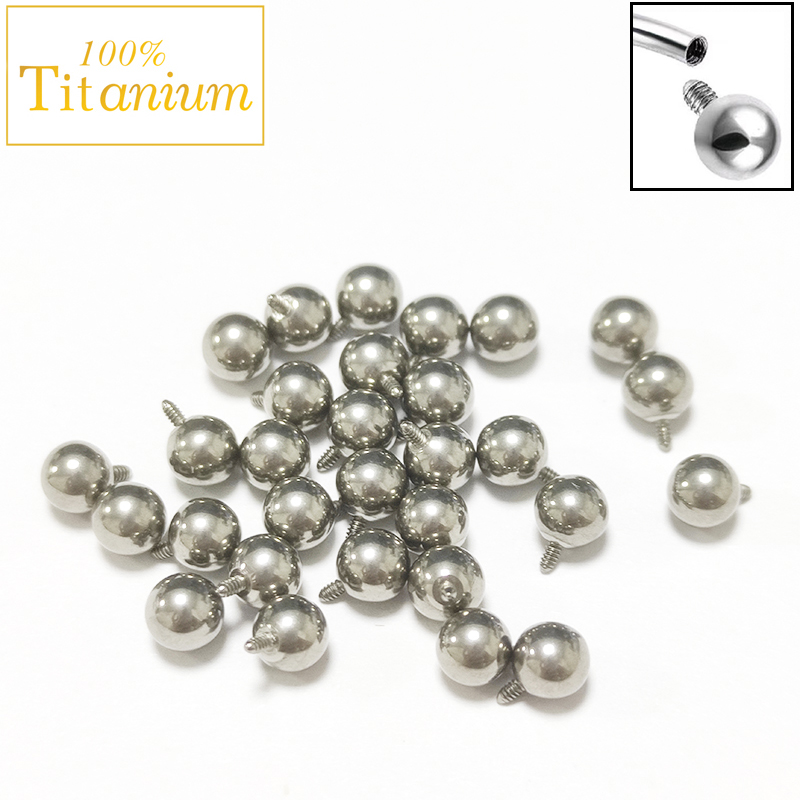 10Pc Implant Grade ASTM G23 Ti - Body Jewelry Implants 评论和价格