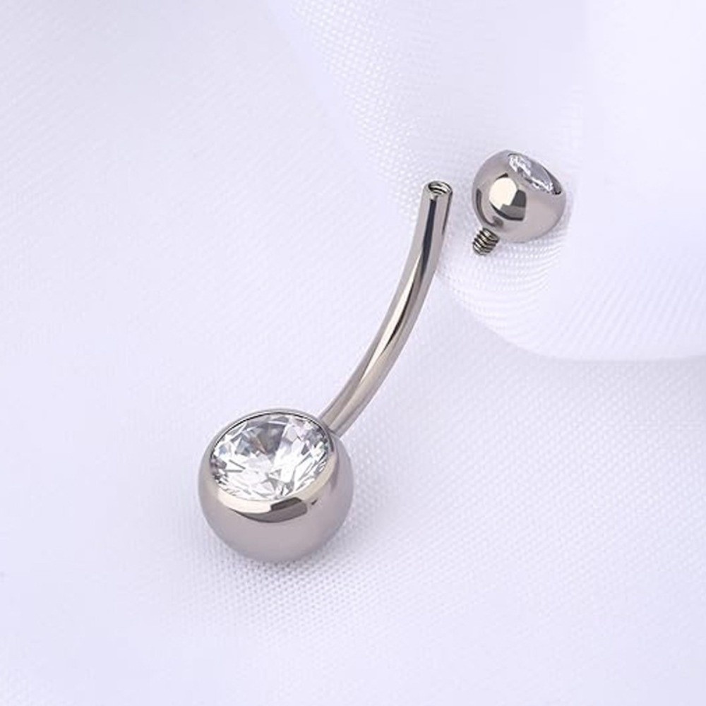 High Quality Titanium Material - Body Jewelry Belly Button Rings 评论和价格