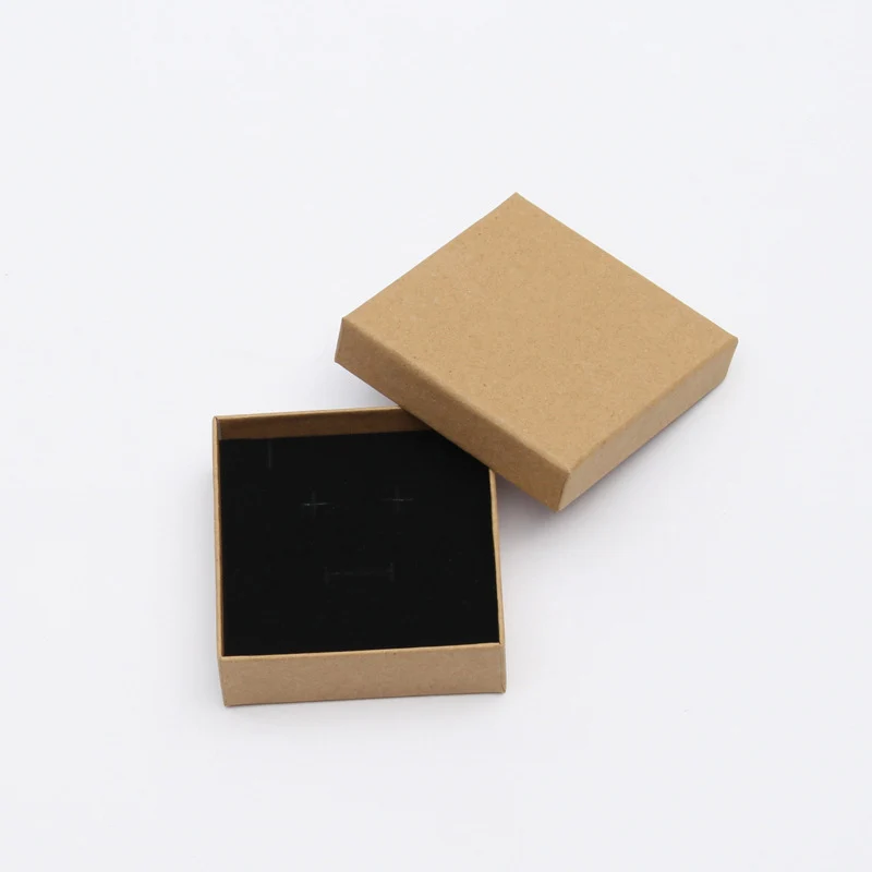 12pcs Kraft Jewelry Box With S - Body Jewelry Display 评论和价格