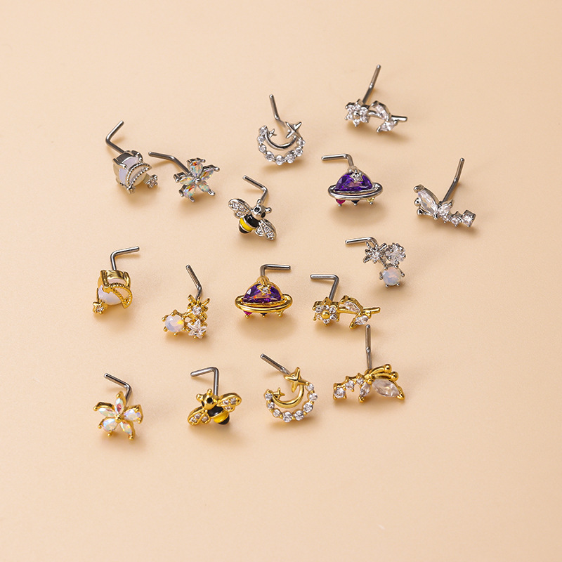 20G Fashion 316L Surgical Stai - Body Jewelry Indian 评论和价格