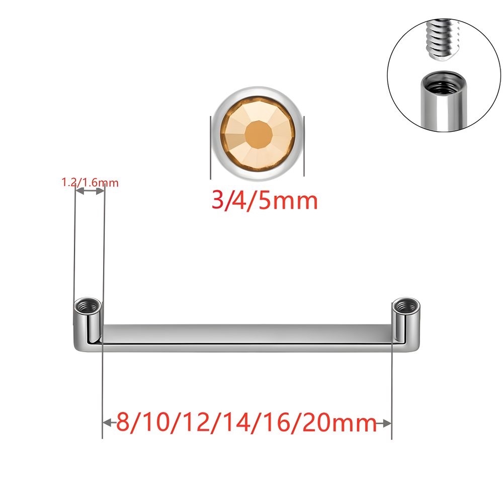 ASTM F136 Titanium Dermal Anch - Body Jewelry Implants 评论和价格