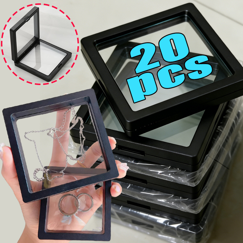 1-20pcs Transparent PE Film Je - Body Jewelry Display 评论和价格
