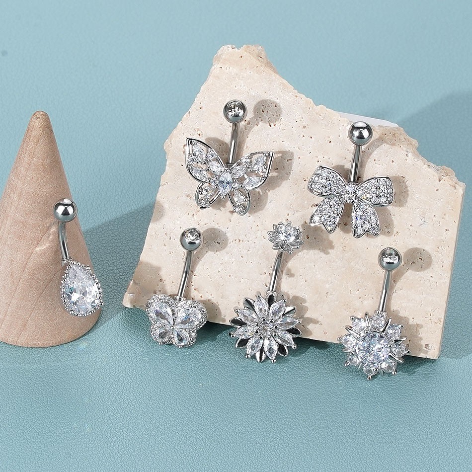  1pc Belly Button Piercing fo - Helix Cartilage Ring 评论和价格