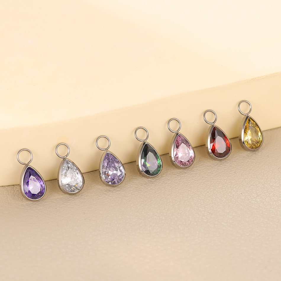1pc Titanium Waterdrop Teardro - Belly Bar Titanium 评论和价格