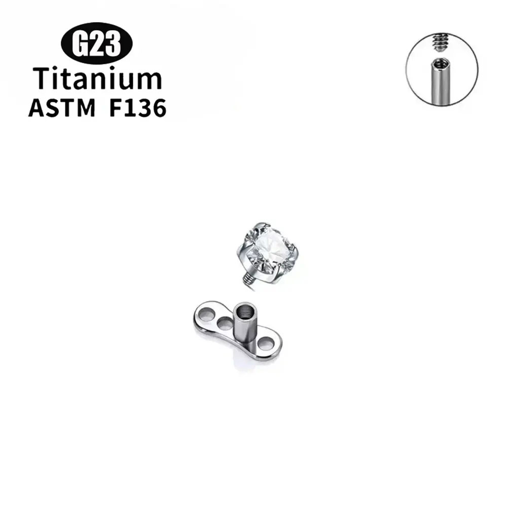 G23 titanium alloy skin implan - Body Jewelry Implants 评论和价格