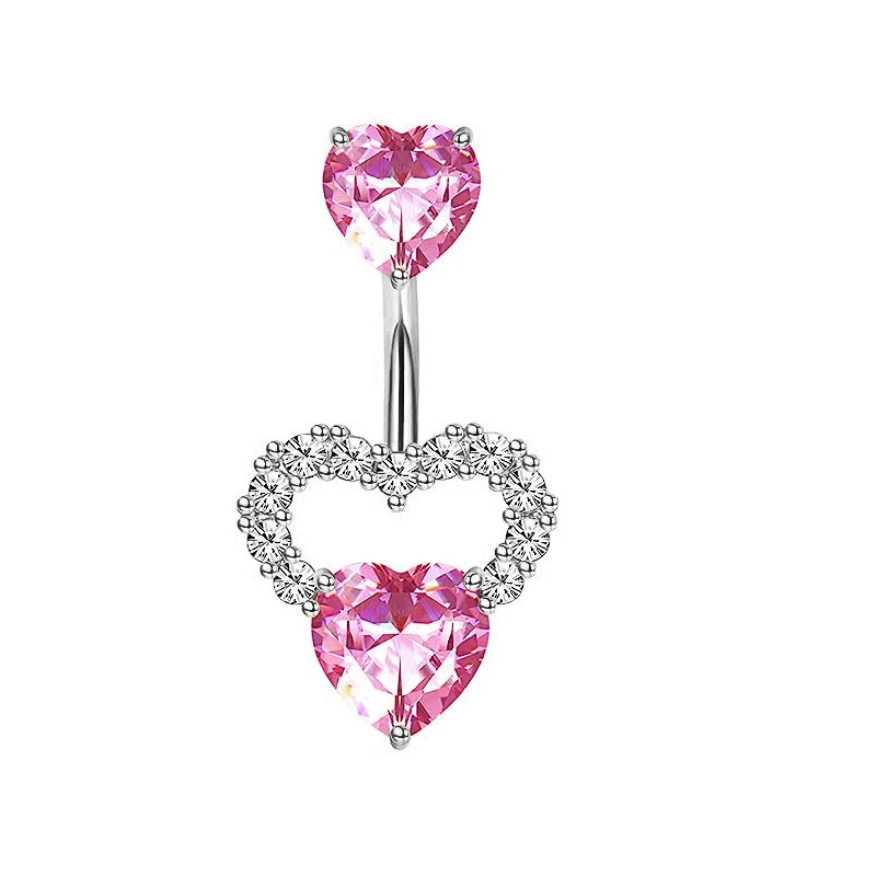 1PCS Pink Crown Belly Button R - Body Jewelry Belly Button Rings 评论和价格