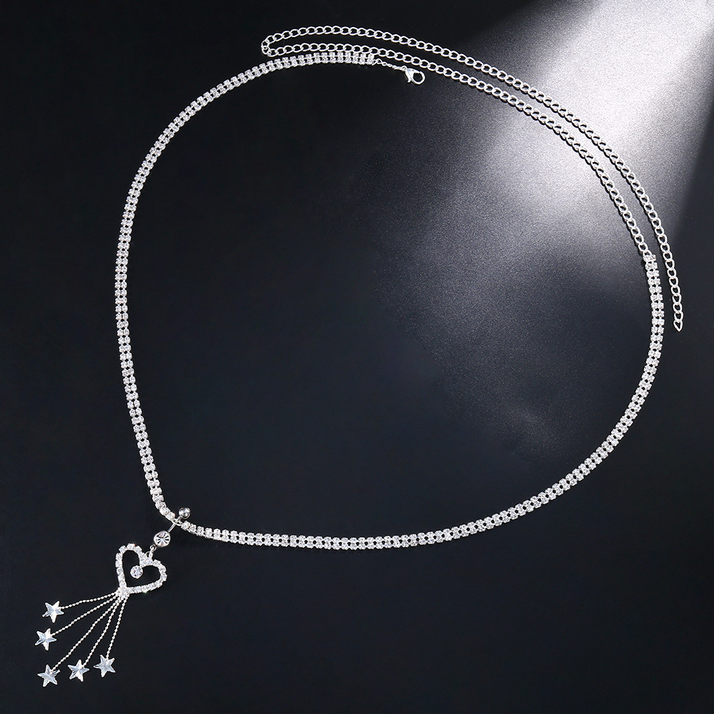 GLAMing Boho Heart Dangle Rhin - Body Jewelry Belly Button Rings 评论和价格