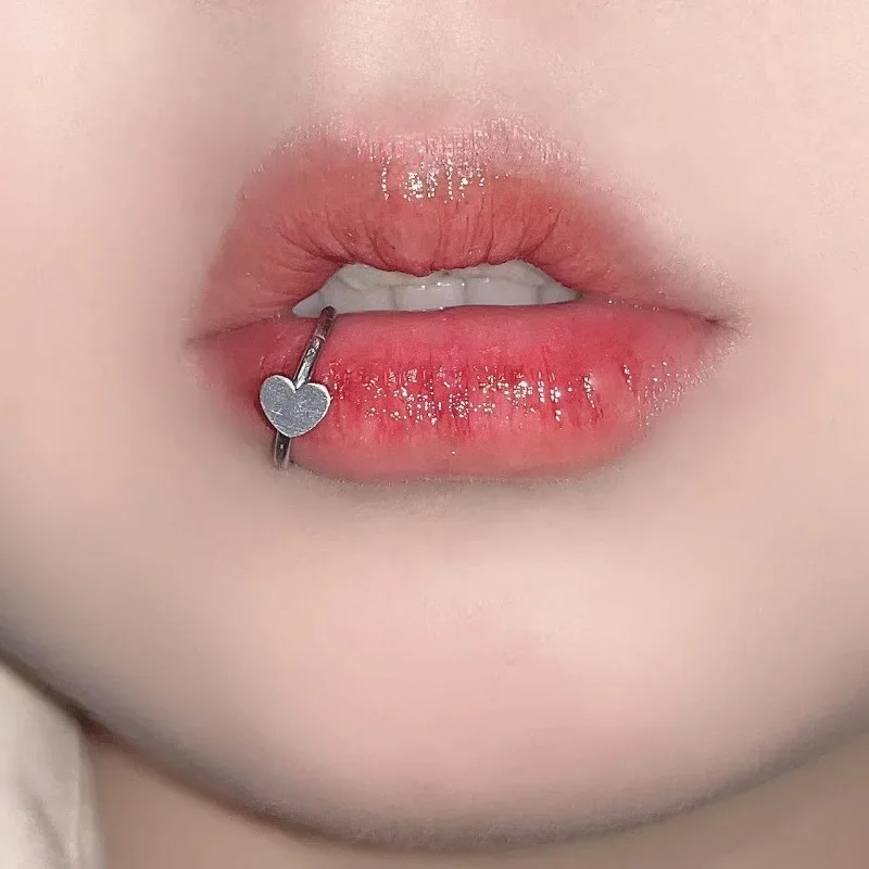 Stainless Steel Lip Ring Hinge - Body Jewelry Vertical Labret 评论和价格