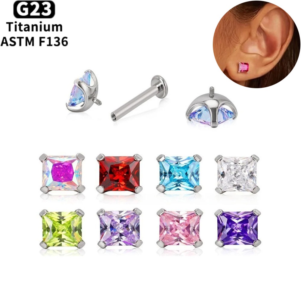 ASTM F136 Titanium Lip Piercin - Helix Cartilage Ring 评论和价格
