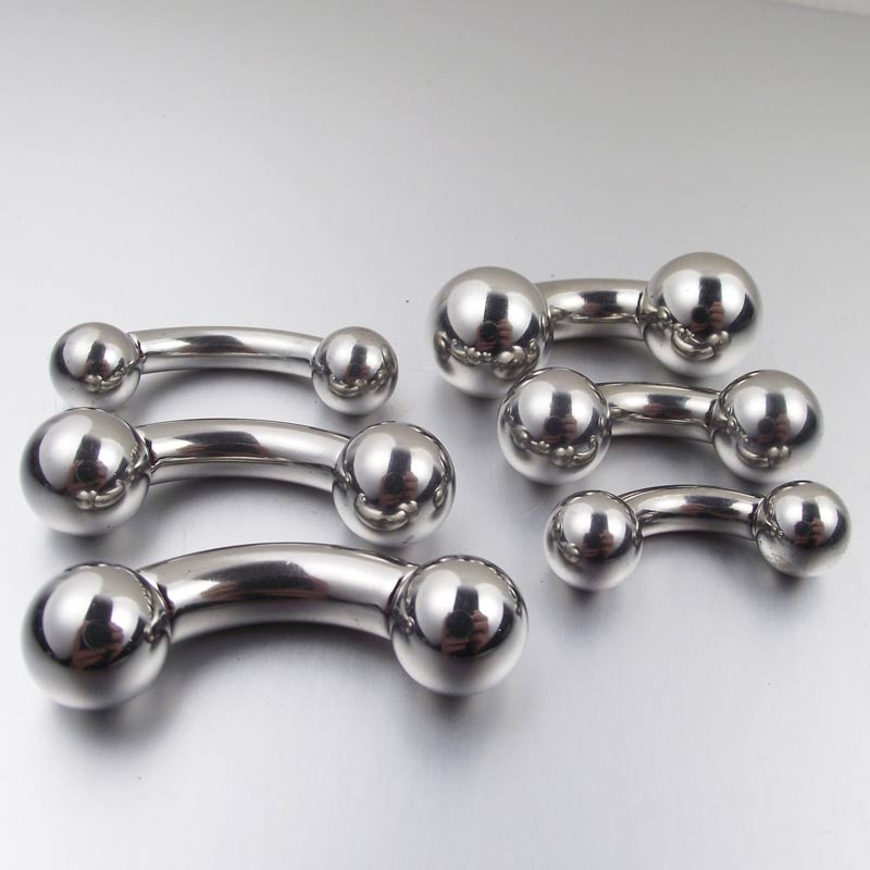 SaYao short bar Big Ball Stain - Nipple Bar Curved 评论和价格