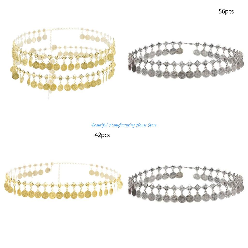 E56A Coin Belly Chain Body Cha - Body Jewelry Indian 评论和价格
