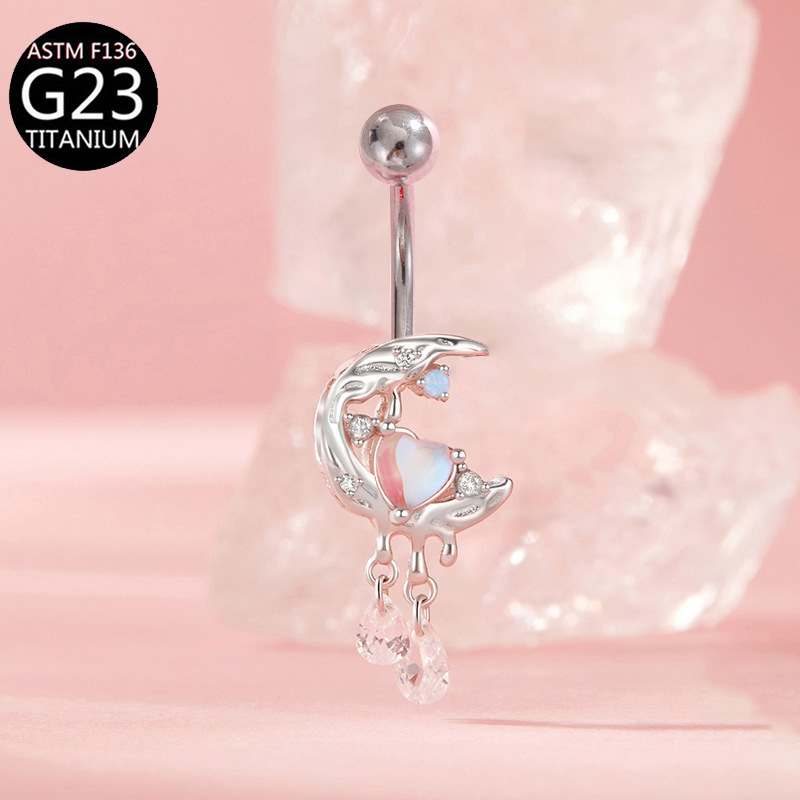 G23 Titanium Pin Belly Button  - Belly Bar Titanium 评论和价格