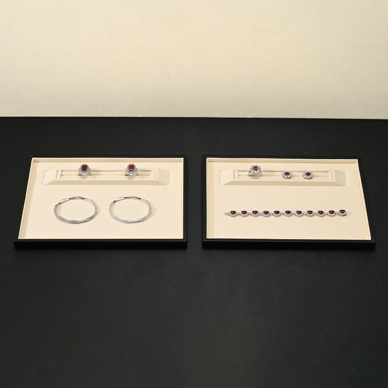 Oirlv Leather Jewelry Tray Rin - Body Jewelry Display 评论和价格