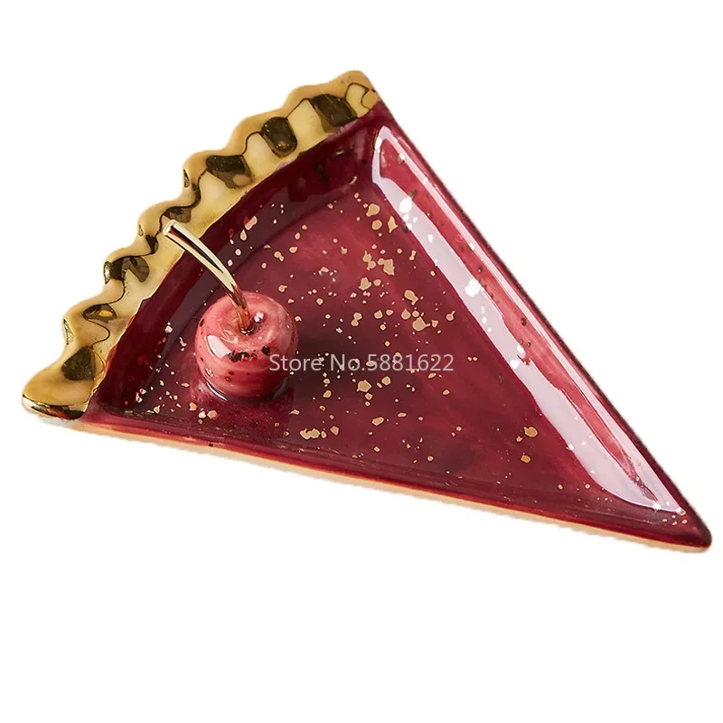 Nordic Ceramic Watermelon Shap - Body Jewelry Display 评论和价格