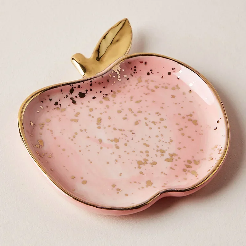 Nordic Ceramic Watermelon Shap - Body Jewelry Display 评论和价格