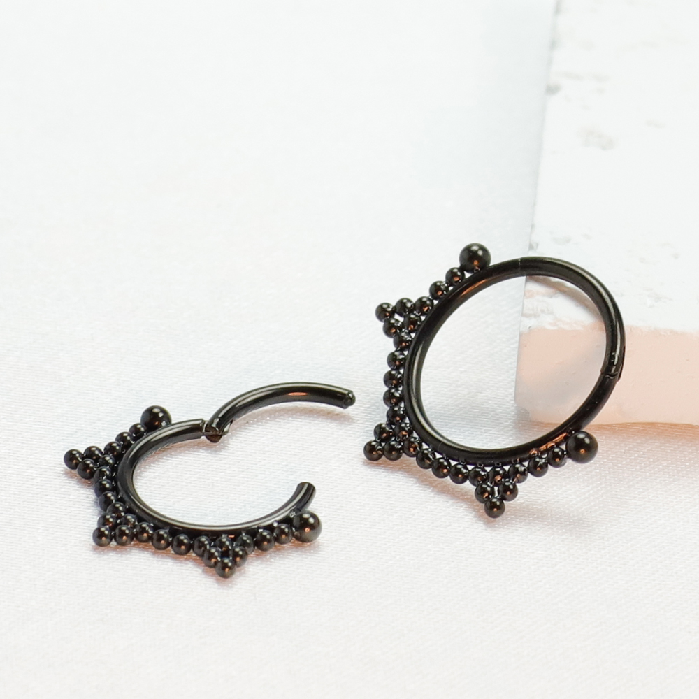 F136 Titanium Piercing Black N - Body Jewelry Implants 评论和价格