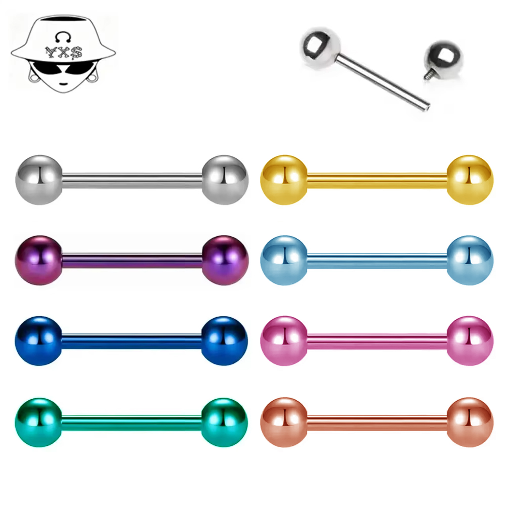 2pcs/lot ASTM F136 Titanium Im - Body Jewelry Implants 评论和价格
