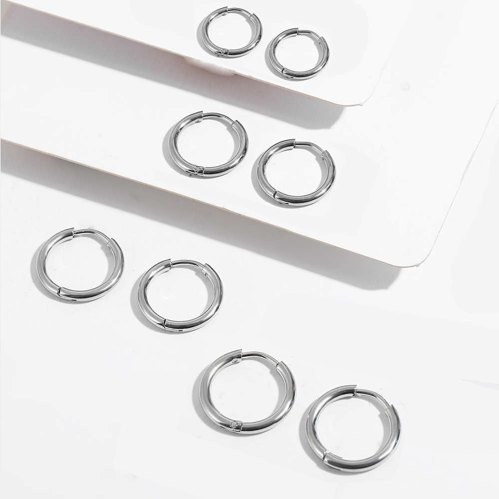 9/11/13/15/20/25mm Solid Silve - Helix Cartilage Ring 评论和价格