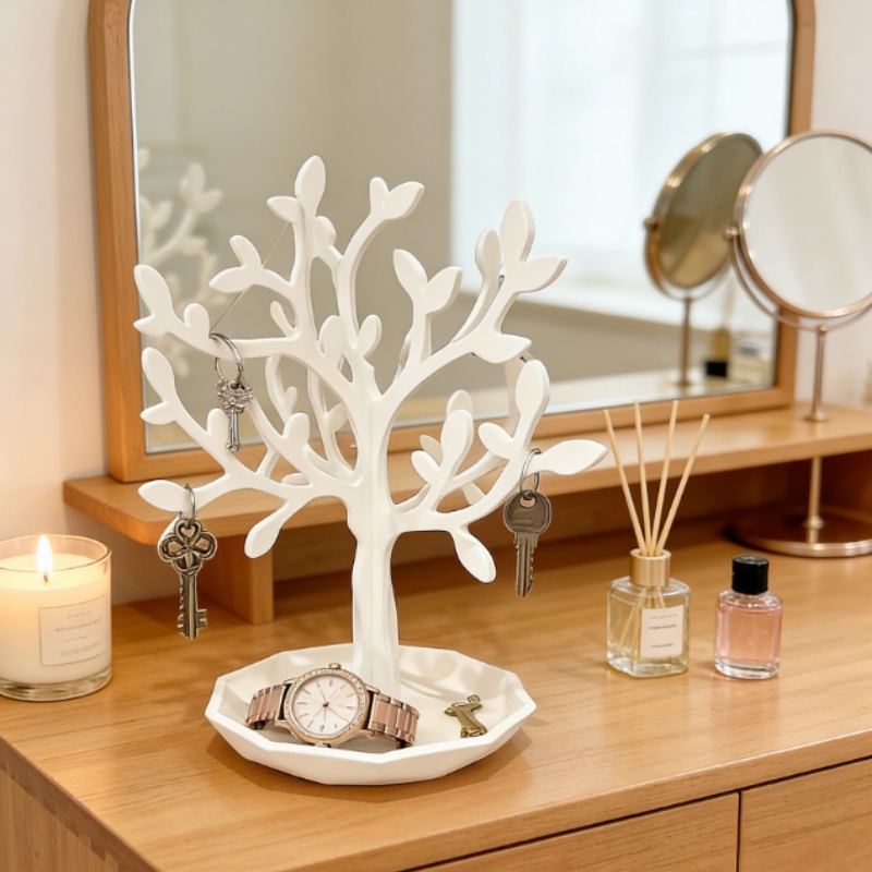 1Pcs Tree‑Shaped Jewelry Rack  - Body Jewelry Display 评论和价格