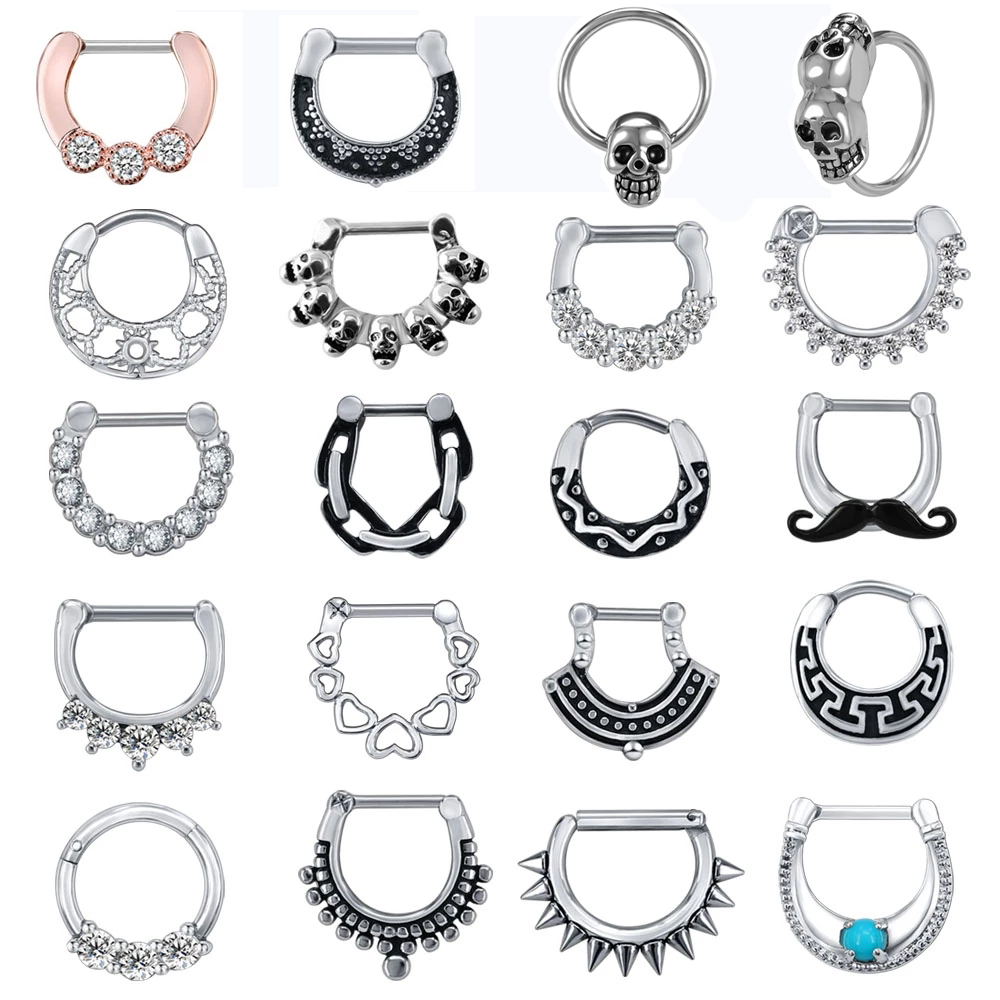 ZS 16G Surgical Steel Indian N - Body Jewelry Indian 评论和价格