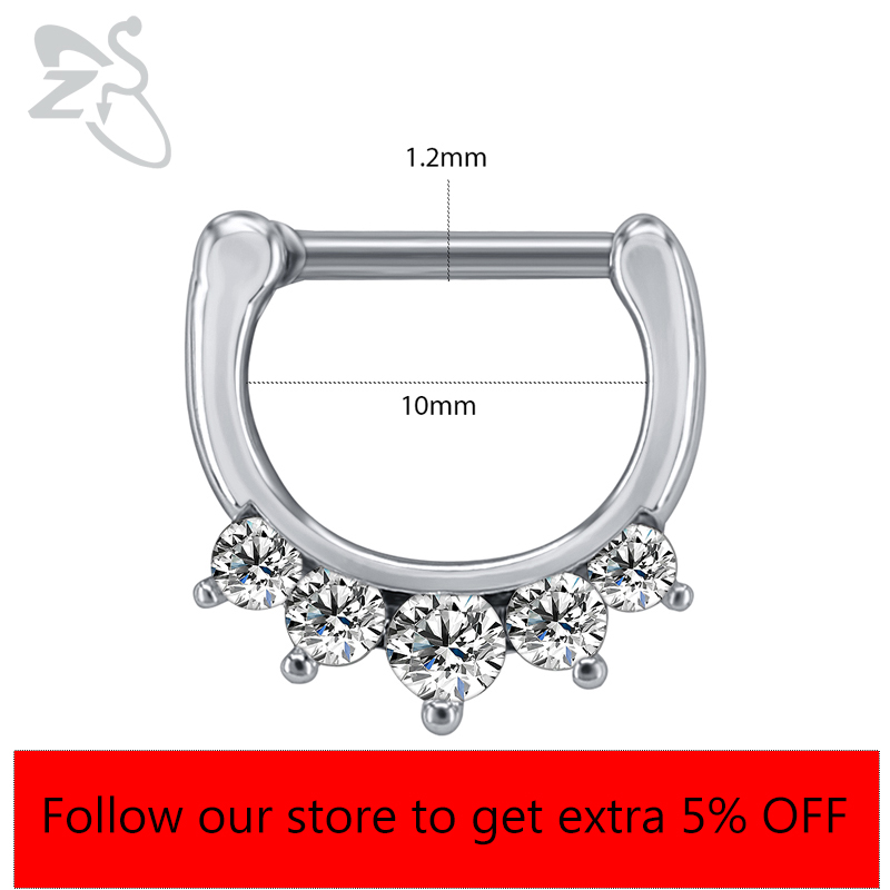 ZS 16G Surgical Steel Indian N - Body Jewelry Indian 评论和价格