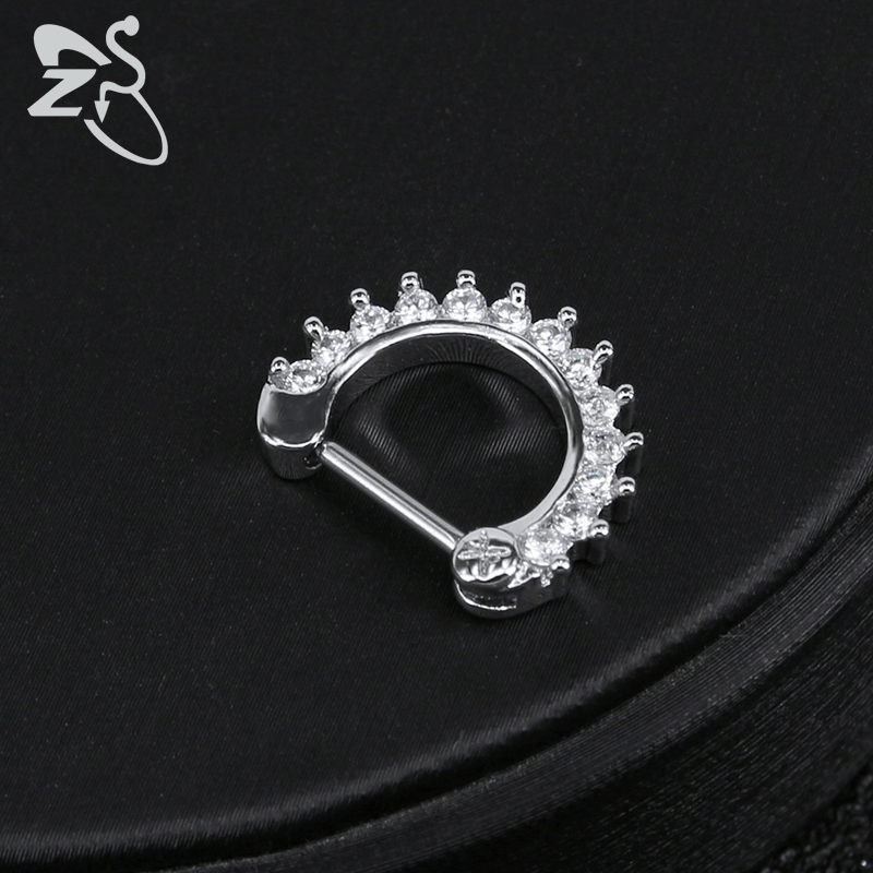 ZS 16G Surgical Steel Indian N - Body Jewelry Indian 评论和价格
