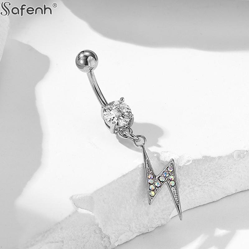 1pc High Quality Copper New Na - Body Jewelry Belly Button Rings 评论和价格