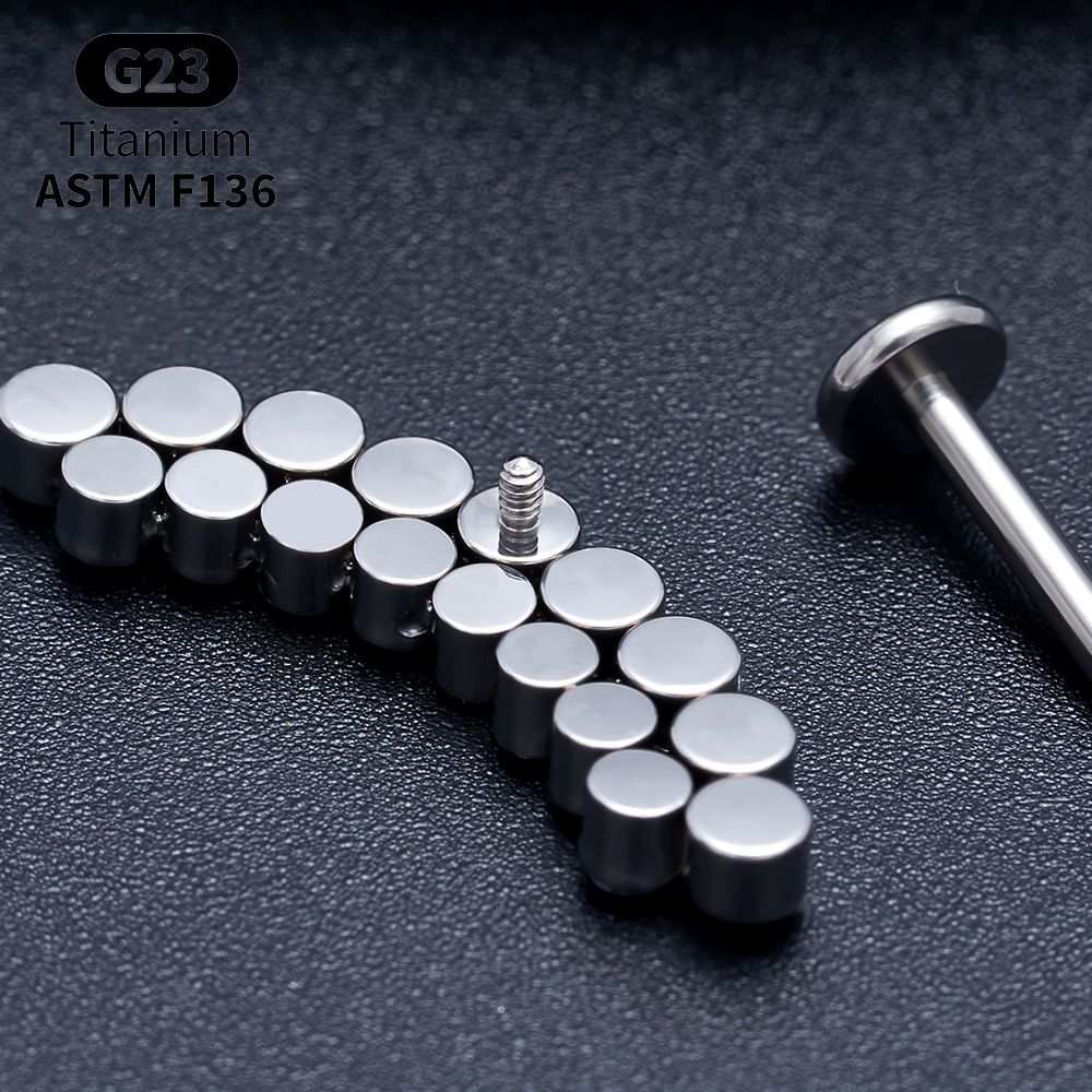 Titanium Arc Opal Labret Packs - Body Jewelry Vertical Labret 评论和价格