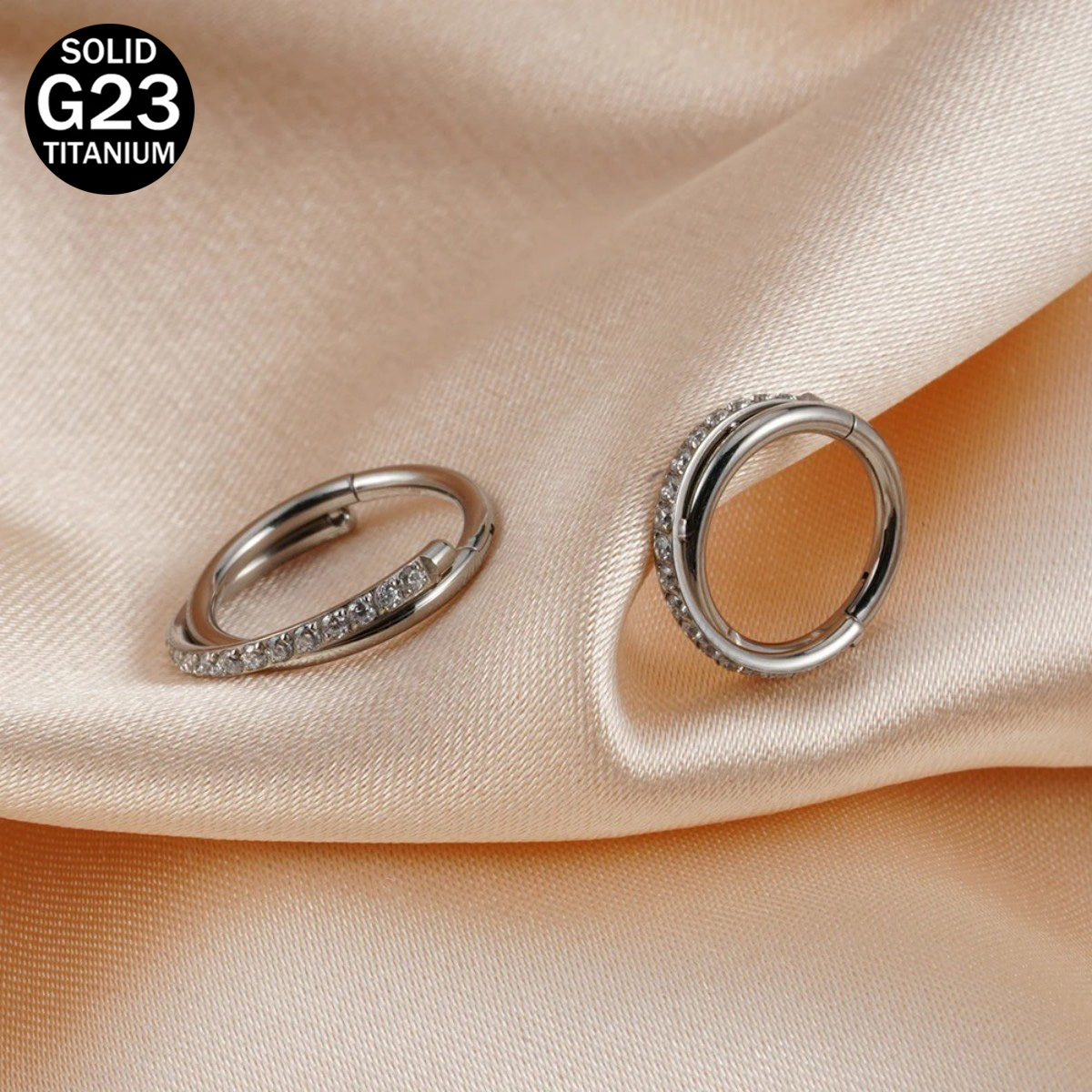 16G Implant Grade Titanium Hin - Helix Cartilage Ring 评论和价格
