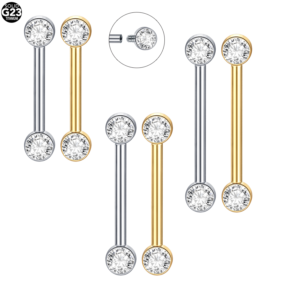 1/5Pcs Implant Grade Titanium  - Body Jewelry Implants 评论和价格