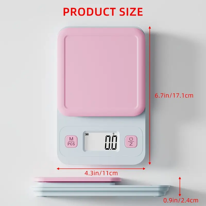 Digital kitchen scale, with LC - Body Jewelry Display 评论和价格